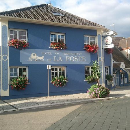 Hotel Restaurant De La Poste Mulhouse Ottmarsheim Bantzenheim Exterior foto